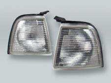 Clear Corner Lights Parking Lamps PAIR fits 1988-1995 AUDI 80 90