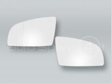 Heated Door Mirror Glass and Backing Plate PAIR fits 2006-2008 AUDI A3