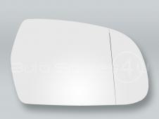 Aspheric Heated Door Mirror Glass and Backing Plate RIGHT fits 2011-2013 AUDI A3