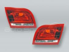 DEPO LED Rear Inner Tail Light Brake Lamp PAIR fits 2009-2013 AUDI A3