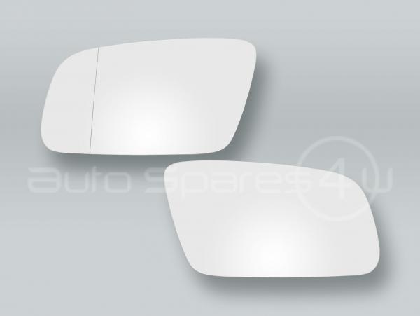 Heated Door Mirror Glass and Backing Plate PAIR fits 1999-2001 AUDI A4