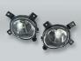 TYC Fog Lights Driving Lamps Assy with bulbs PAIR fits 2006-2008 AUDI A4 S4
