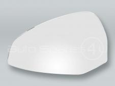 Heated Convex Door Mirror Glass and Backing Plate LEFT fits 2017-2020 AUDI A4 S4 A5 S5