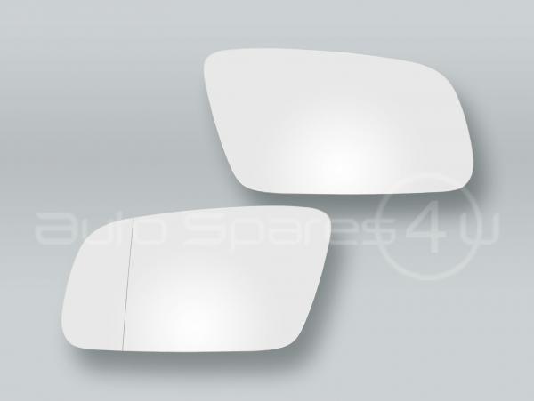 Heated Door Mirror Glass and Backing Plate PAIR fits 2001-2004 AUDI A6