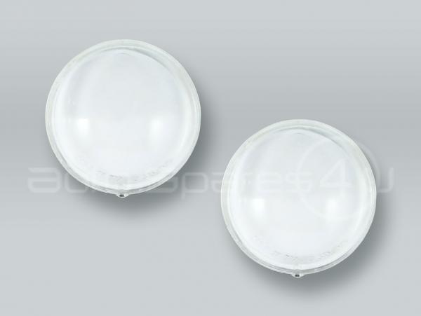 2.7L 2.8L Fog Light Lenses Driving Lamp Glass PAIR fits 1998-2001 AUDI A6