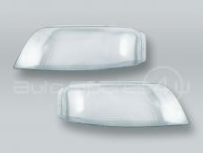 Headlight Lens Headlamp Glass PAIR fits 2002-2004 AUDI A6
