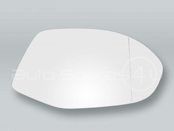 Aspheric Heated Door Mirror Glass and Backing Plate RIGHT fits 2010-2017 AUDI A7 S7 RS7