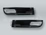 Front Bumper Fog Light Grille PAIR fits 2008-2010 AUDI A8