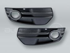 Front Bumper Fog Light Grille PAIR fits 2009-2012 AUDI Q5