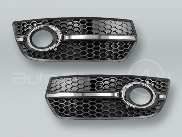 S-LINE Front Bumper Fog Light Grille PAIR fits 2009-2012 AUDI Q5