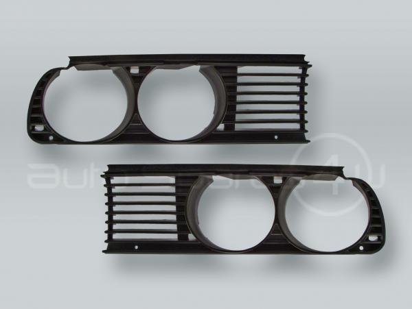 Front Side Grille PAIR fits 1984-1991 BMW 3-Series E30