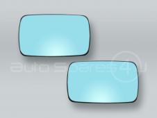 Non-heated Door Mirror Glass and Backing Plate PAIR fits 1988-1998 BMW 3-Series E30 E36