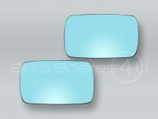 Heated Door Mirror Glass and Backing Plate PAIR fits 1999-2005 BMW 3-Series E46 4-DOOR