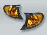 TYC Amber Corner Lights Parking Lamps PAIR fits 2002-2005 BMW 3-Series E46 4-DOOR