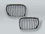 Chrome Front Hood Grille PAIR fits 1999-2003 BMW 3-Series E46 2-DOOR