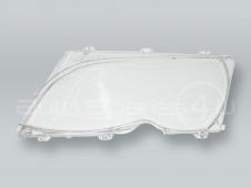 Plastic Headlight Lens Cover LEFT fits 2002-2005 BMW 3-Series E46 4-DOOR