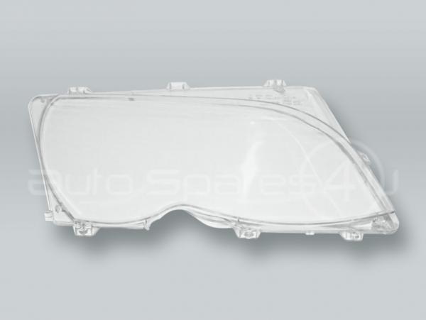 Plastic Headlight Lens Cover RIGHT fits 2002-2005 BMW 3-Series E46 4-DOOR
