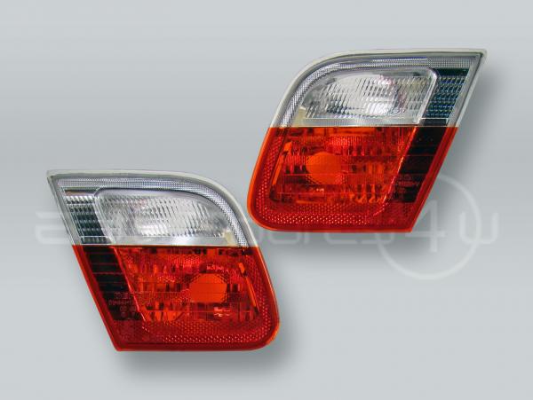 DEPO Inner Tail Lights On Trunk Lamps PAIR fits 1999-2003 BMW 3-Series E46 2-DOOR