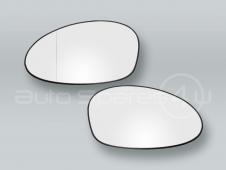 M3 Heated Door Mirror Glass and Backing Plate PAIR fits 2001-2006 BMW 3-Series E46
