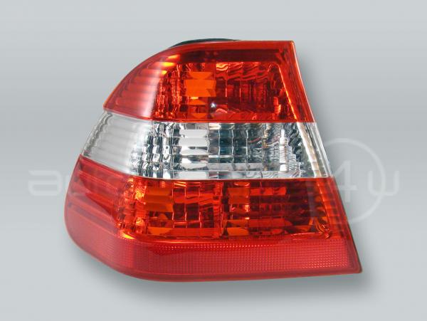 Red/White SEDAN Outer Tail Light Rear Lamp LEFT fits 2002-2005 BMW 3-Series E46