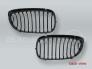 Gloss Black Front Grille PAIR fits 2004-2006 BMW 3-Series E46 2-DOOR