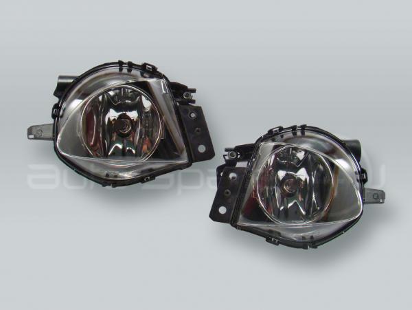 TYC Fog Lights Driving Lamps Assy with bulbs PAIR fits 2006-2008 BMW 3-Series E90 E91