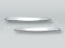 Chrome Front Grille Cover PAIR fits 2006-2008 BMW 3-Series E90 E91