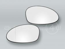 Heated Door Mirror Glass and Backing Plate PAIR fits 2007-2009 BMW 3-Series E92 E93