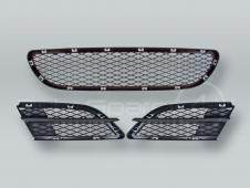 Front Bumper Lower Grille Kit fits 2009-2011 BMW 3-Series E90 E91