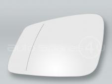 White Heat. Door Mirror Glass and Backing Plate LEFT fits 2012-2018 BMW 3-Series F30 F31 F34