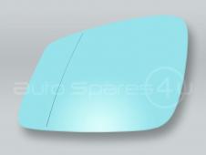 Blue 4-PIN Door Mirror Glass and Backing Plate LEFT fits 2014-2020 BMW 4-Series F32 F33 F36