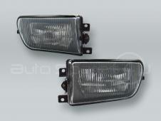 Fog Lights Driving Lamps Assy with bulbs PAIR fits 1996-2000 BMW 5-Series E39