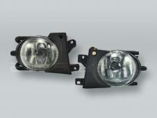 Fog Lights Driving Lamps Assy with bulbs PAIR fits 2001-2003 BMW 5-Series E39