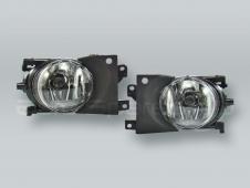DEPO Fog Lights Driving Lamps Assy with bulbs PAIR fits 2001-2003 BMW 5-Series E39