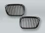 Chrome Front Hood Grille PAIR fits 2001-2003 BMW 5-Series E39