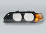 TYC w/Amber Halogen Headlight Lens Headlamp Glass LEFT fits 1996-2000 BMW 5-Series E39