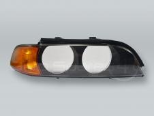 TYC w/Amber Halogen Headlight Lens Headlamp Glass RIGHT fits 1996-2000 BMW 5-Series E39