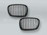 Black Front Hood Grille PAIR fits 1996-2000 BMW 5-Series E39