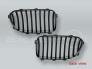 Glossy Black Front Grille PAIR fits 2011-2016 BMW 5-Series F10 F11