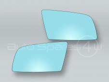 Heated Door Mirror Glass and Backing Plate PAIR fits 2004-2009 BMW 6-Series E63 E64