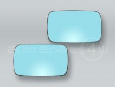 Heated Door Mirror Glass and Backing Plate PAIR fits 1988-1994 BMW 7-Series E32