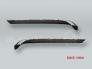 w/o PDC Rear Bumper Side Molding & Chrome Cover PAIR fits 1995-2001 BMW 7-Series E38
