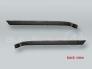 w/ PDC Sensor Rear Bumper Side Molding Trim PAIR fits 1995-2001 BMW 7-Series E38