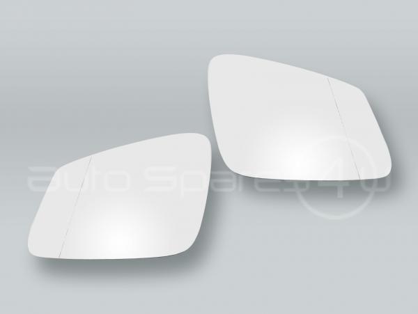 Heated Door Mirror Glass and Backing Plate PAIR fits 2009-2015 BMW 7-Series F01 F02
