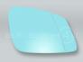 Blue 4-PIN Door Mirror Glass and Backing Plate RIGHT fits 2009-2015 BMW X1 E84