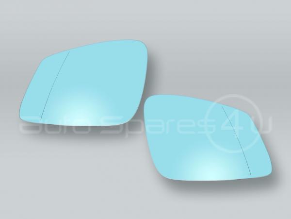 Heated Door Mirror Glass and Backing Plate PAIR fits 2009-2015 BMW X1 E84