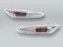 TYC Clear Fender Side Marker Turn Signal Lights PAIR fits 2004-2010 BMW X3 E83