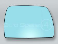 Blue Heated Door Mirror Glass and Backing Plate RIGHT fits 2004-2009 BMW X3 E83