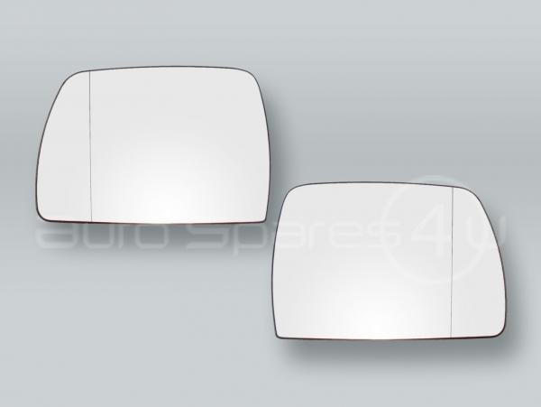 Heated Door Mirror Glass and Backing Plate PAIR fits 2004-2009 BMW X3 E83