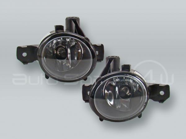 TYC Fog Lights Driving Lamps Assy with bulbs PAIR fits 2007-2010 BMW X3 X5